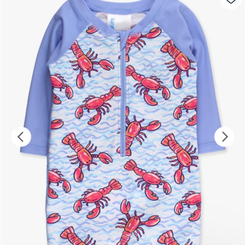 Boys Long Sleeve One Piece Rash Guard