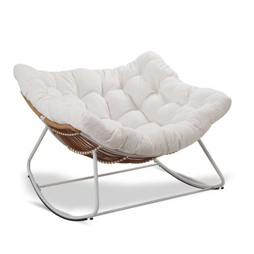 Bay Isle Home™ Akishia Metal Rocking Chair & Reviews | Wayfair