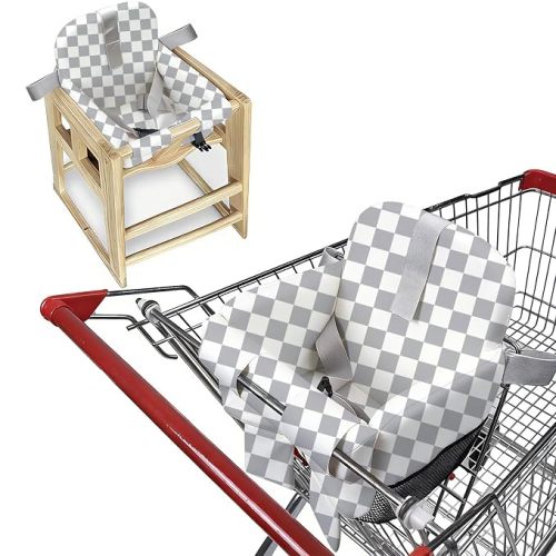 Shopping Cart Cover for Baby,High Chair Cover-Checkered