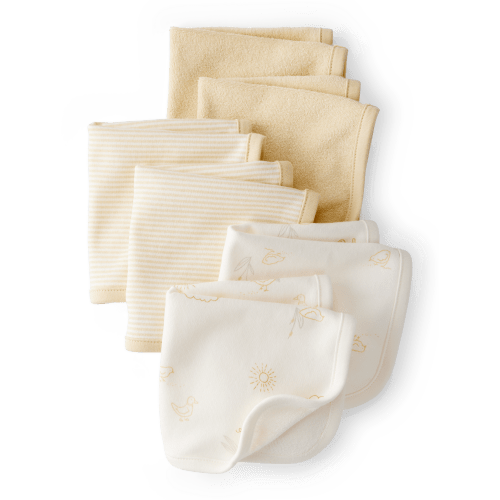 Baby 6-Pack Wash Cloths - Yellow - Carter's | Carter's