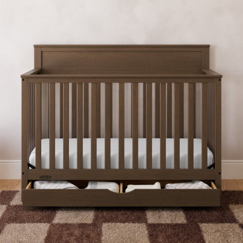 Shiloh 5-In-1 Convertible Crib With Drawer | Wayfair