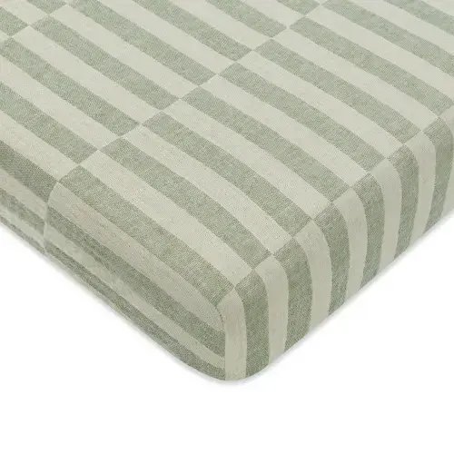 Babyletto Mini Crib Sheet in GOTS Certified Organic Muslin Cotton