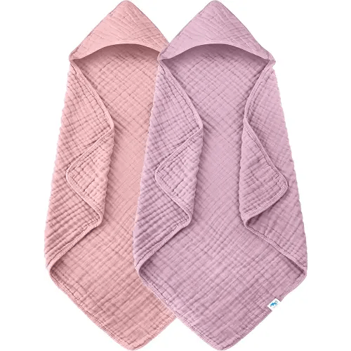 SWEET DOLPHIN Baby Bath Towels Highly Absorbent for Babies Infants Toddlers