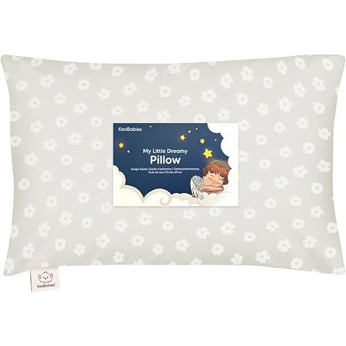 Toddler Pillow with Pillowcase, 13x18 My Little Dreamy Pillow (Meadow)