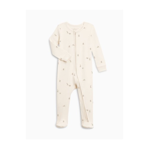 Organic Peyton Zipper Sleeper, 3-6M