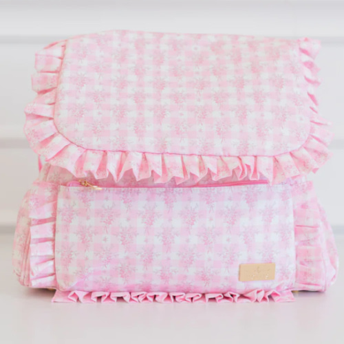 Ruffled Nylon Diaper Bag – Hollis