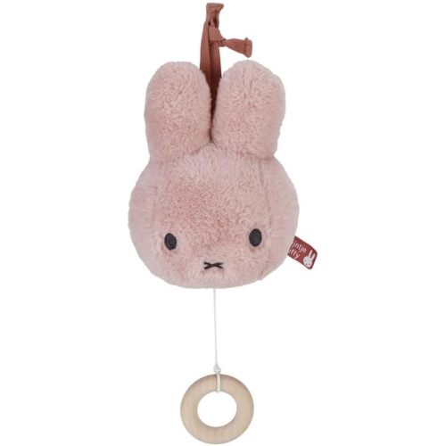 Miffy Fluffy Musical Pulldown, Pink