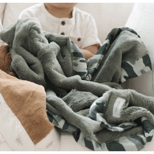 SATIN BACK RECEIVING BLANKETS