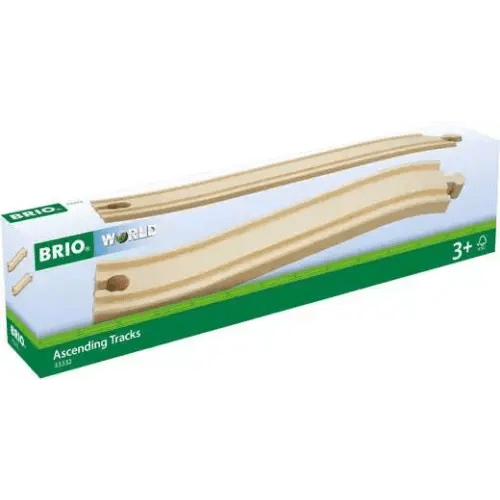 BRIO World Train Tracks Ascending Tracks