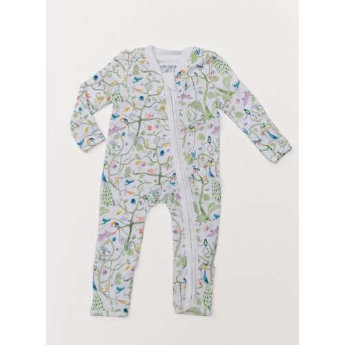 Baby Zippered One-Piece - Tropical Garden