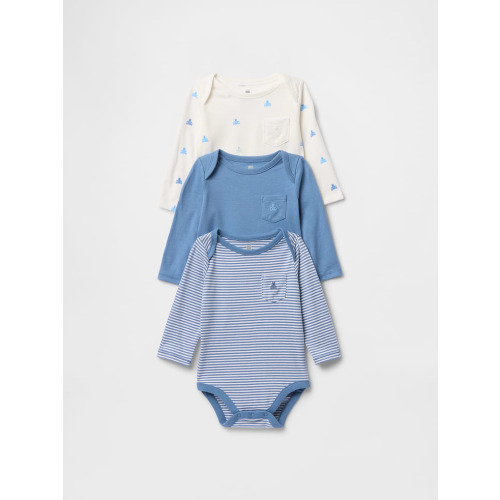 Baby First Favorites Organic Cotton Bodysuit (3-Pack)