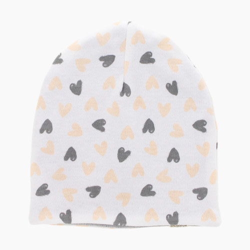 Snugabye Reversible Hat - Pink, 6-12M