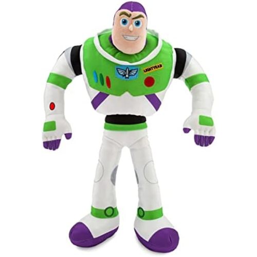 Disney Store Official Toy Story Plush, Buzz Lightyear, Iconic Cuddly Toy Character with Embroidered Eyes and Soft Plush Features, Suitable for All Ages