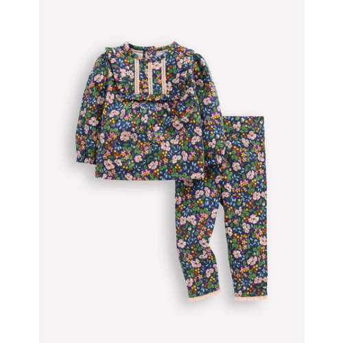 Jersey Co-ord Set-Twilight Berry Floral | Boden UK