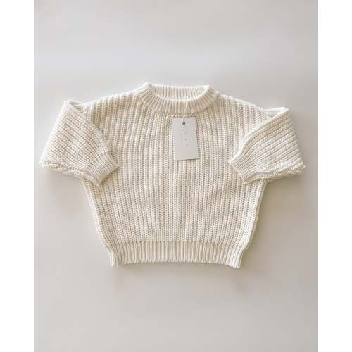 Powder Chunky Sweater – Oat Co