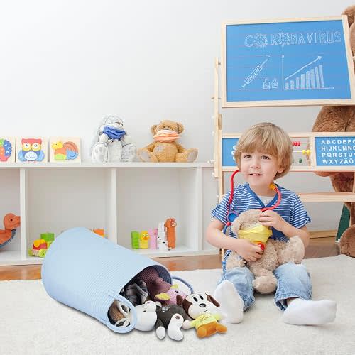Light Blue Hamper