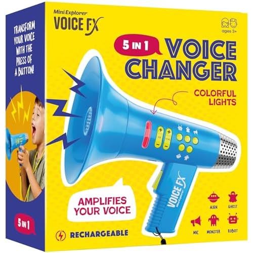 5 In 1 Voice Changer for Kids - Voice Changing Device for Boys & Girls