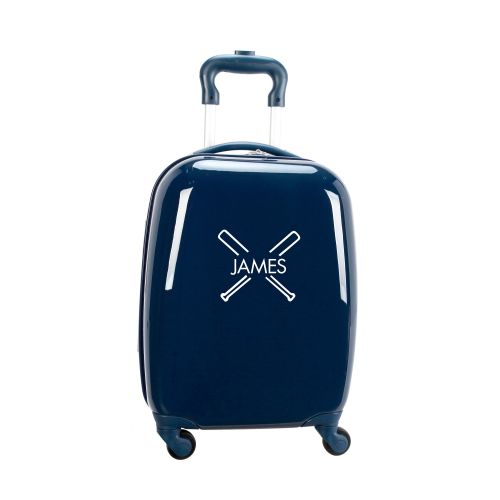 Navy Solid Hard Sided Small Mackenzie Luggage