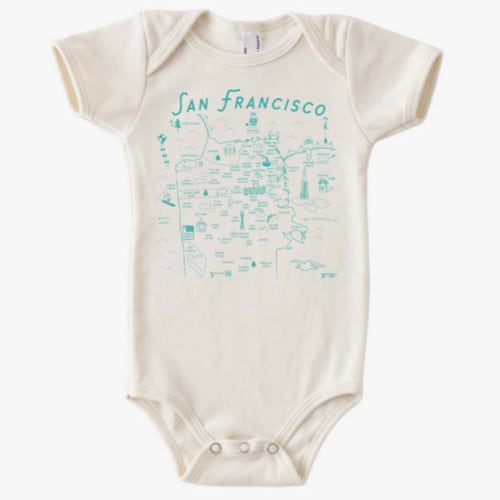 Organic San Francisco Onesie