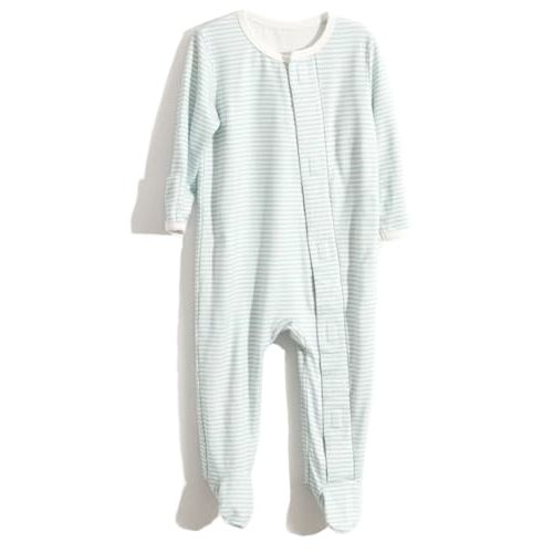 Little Leaf Kids Co., Soft Magnetic Baby Boys Girls Footie Pajamas, Magnetic Closure, One Piece with Mitten Cuffs