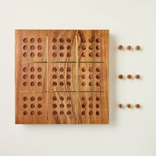 Wood and Brass Sudoku - Hearth & Hand™ with Magnolia