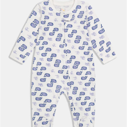 Infant Moby Zipper Footie