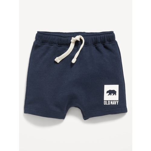 Unisex Logo-Graphic Pull-On Shorts for Baby