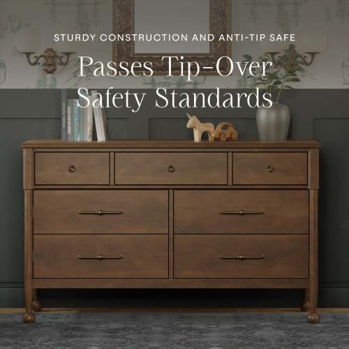Namesake Alouette 7-Drawer Wide Assembled Dresser (56")