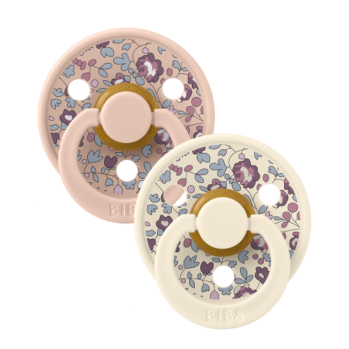 BIBS x LIBERTY Colour Pacifiers 2 Pack Eloise - Blush Mix