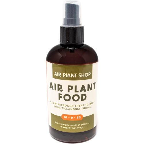 Air Plants Fertilizer in fine Mist Spray Bottle – Plant Food for Tillandsia - Monthly use for Growth of House Plants (1 Pack - 8 OZ)