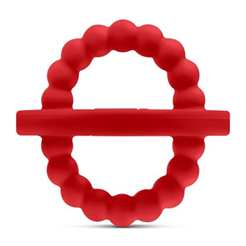 Ryan & Rose Cutie Bit Teether (Red)