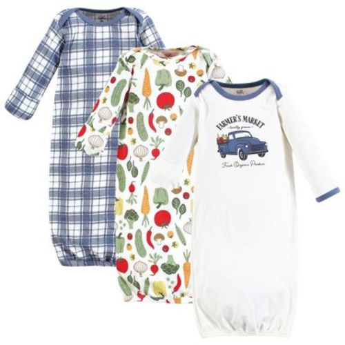 Touched by Nature Infant Boys Organic Cotton Gowns, Farmers Market
