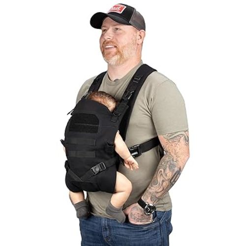 Tactical Baby Gear Tactical Baby Carrier for Dads - Black