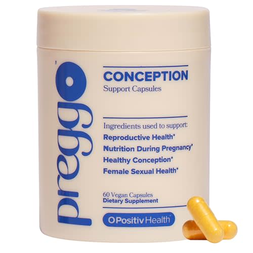 PREGGO Conception Support with CoQ10 – OBGYN-Formulated – 30-Day Supply | With N-Acetyl Cysteine & Clinically Studied Ingredients