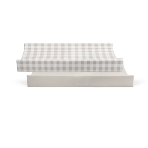 Bubba Blue Sundae Change Mat Cover 2 Pack Chestnut
