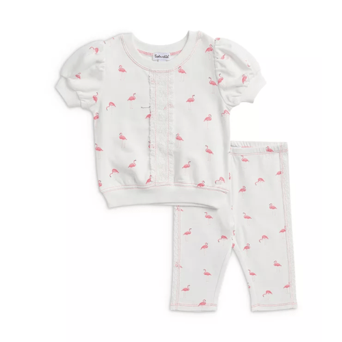 Girls' Flamingo Fun Shirt & Pants Set - Baby