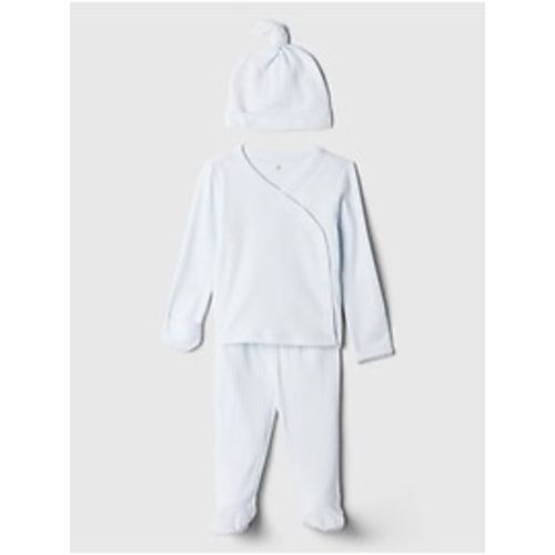 Baby Ribbed Pointelle Three-Piece Outfit Set | Gap Factory