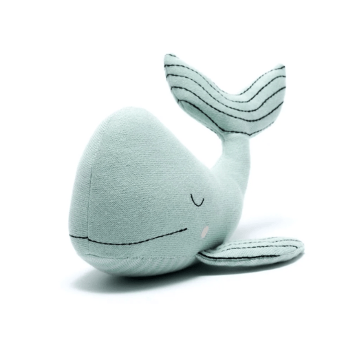 Organic Cotton Knitted Whale