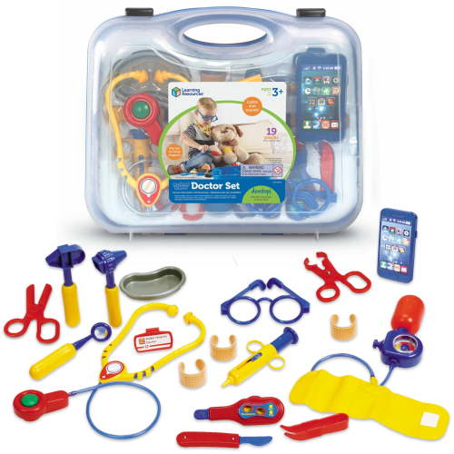Learning Resources Pretend & Play Doctor Set - Medical Costume Kit , Ages 3+