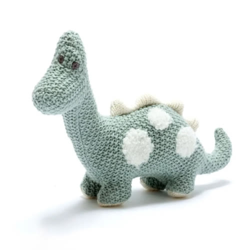 Cotton Small Diplodocus Dinosaur Plush Toy