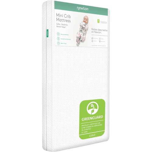 Newton Baby Mini Crib Mattress 24" x 38" Breathable & Washable