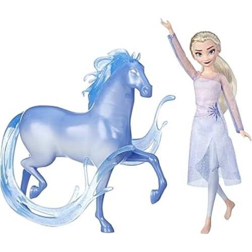 Disney Frozen 2 Elsa Doll and Nokk Figure, Toy for Kids 3 and Up