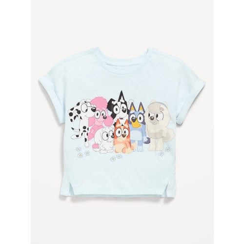Dolman-Sleeve Licensed Graphic T-Shirt for Toddler Girls