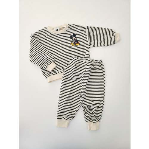 Toddler Disney Friends Stripe Sweatshirt and Pants Set (1-6y) -4 Colors | AT NOON STORE