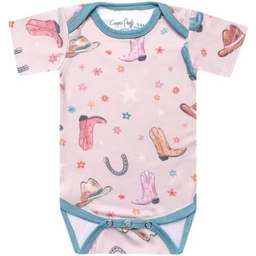 Copper Pearl, Short Sleeve Bodysuit, Graphics4