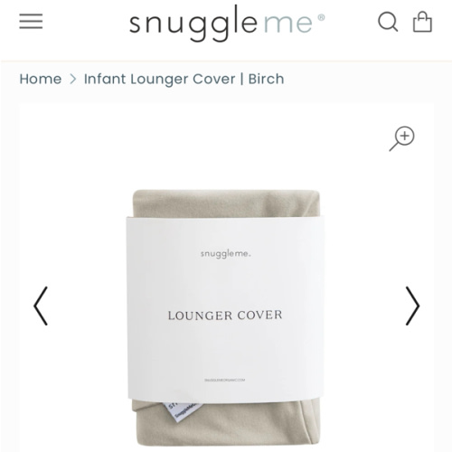 Infant Lounger Cover | Birch