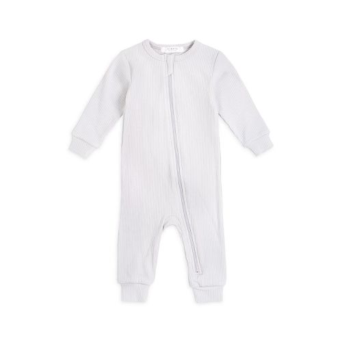 Unisex Ribbed Coverall - Light - 3 Mo.