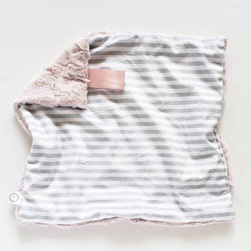 Grey Stripe Lovey, Minky Lovey, Faux Fur Lovey, Neutral Lovey, Grey Lovey, White Lovey, Girl Lovey, Stripe Lovey, Blush Lovey, Girl Lovey
