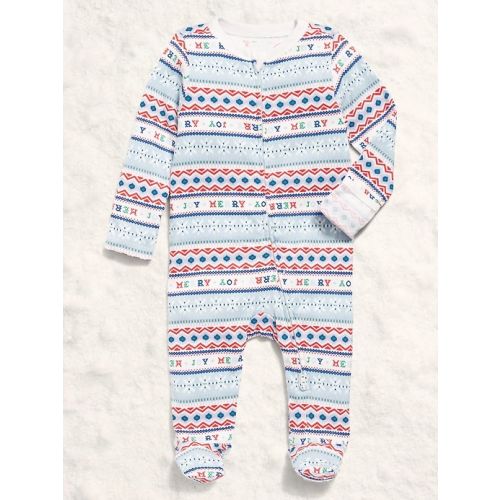 2-Way-Zip Sleep & Play Footed One-Piece for Baby