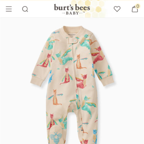 Mystical Dragons Organic Sleep & Play – Burt's Bees Baby